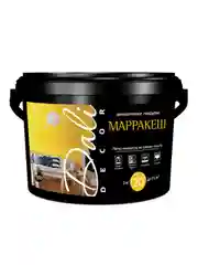 Штукатурка декоративная Dali-Decor Марракеш, акриловая, жемчужная, белая, 3 кг