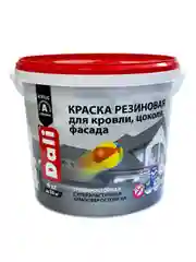 Краска резиновая Dali, глубокоматовая, база A, белая, 6 кг