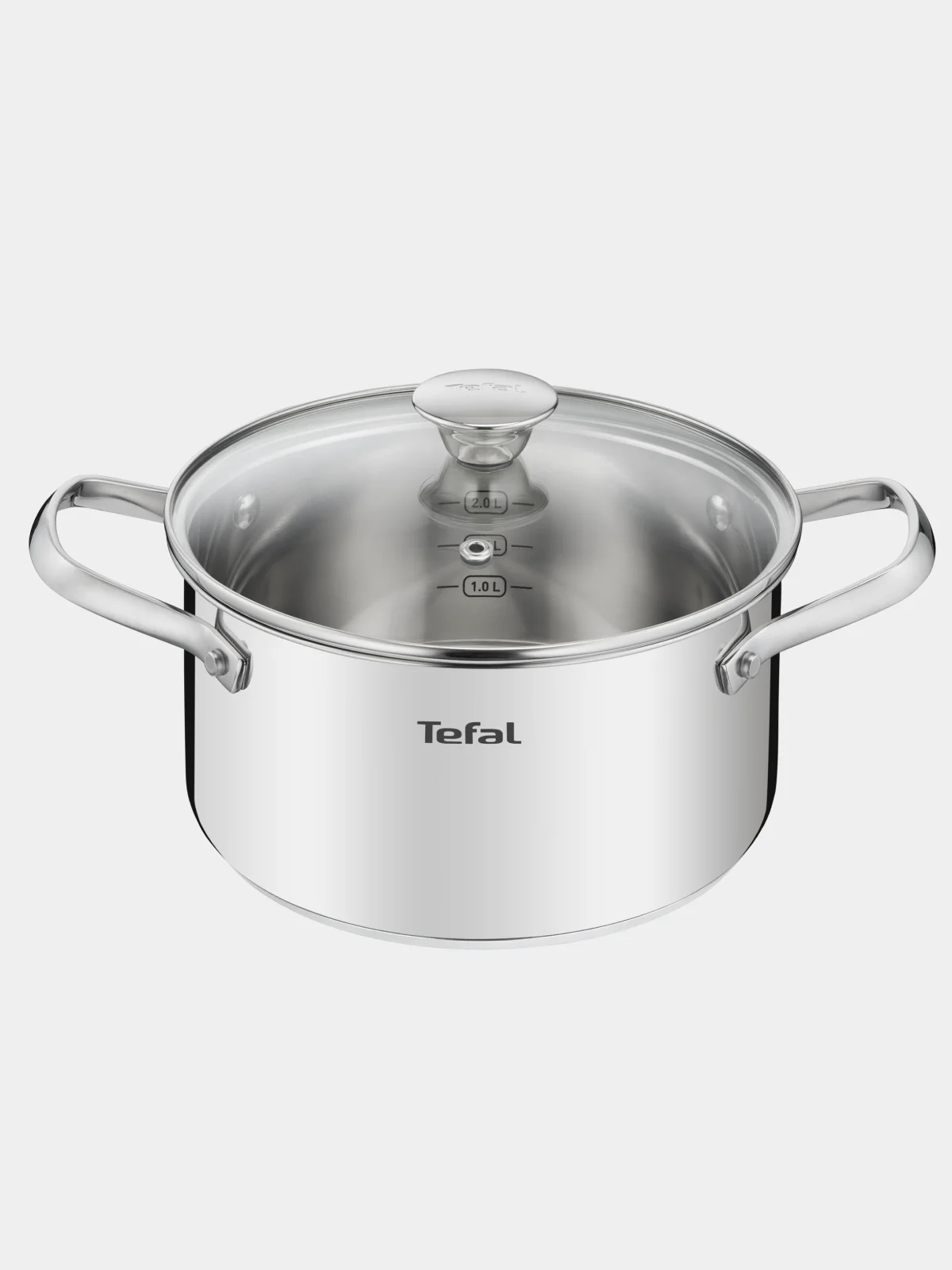 Серебряный набор посуды с крышкой Tefal Cook Eat B922S434 28/20/16 см
