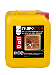Пропитка для камня Dali Гидростоп, бесцветная, 10 л