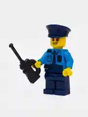 Голубой фигурки героев, совместимо с лего (lego)