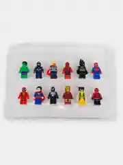 Синий фигурки героев, совместимо с лего (lego)