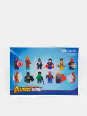 Синий фигурки героев, совместимо с лего (lego)