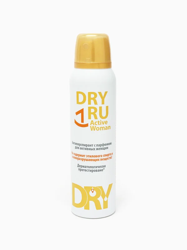 Антиперсперант с парфюмом для активных женщин DRYRU Active Woman 150 мл