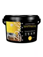 Штукатурка декоративная Dali-Decor Марракеш, акриловая, жемчужная, белая, 6 кг
