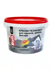Краска резиновая Dali, глубокоматовая, 3 кг, красно-коричневая