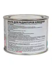 Эмаль для радиаторов Dali, алкидная, полуглянцевая, белая, 0,5 кг