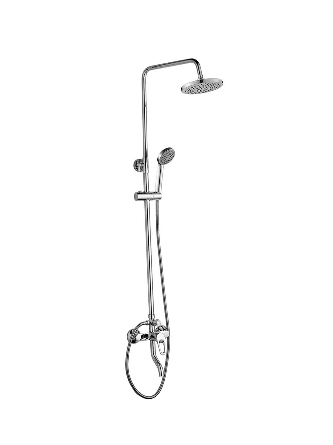 Душевая система Decoroom DR21071, хром