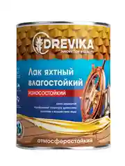 Лак яхтный Drevika, алкидный, глянцевый, 1,8 кг