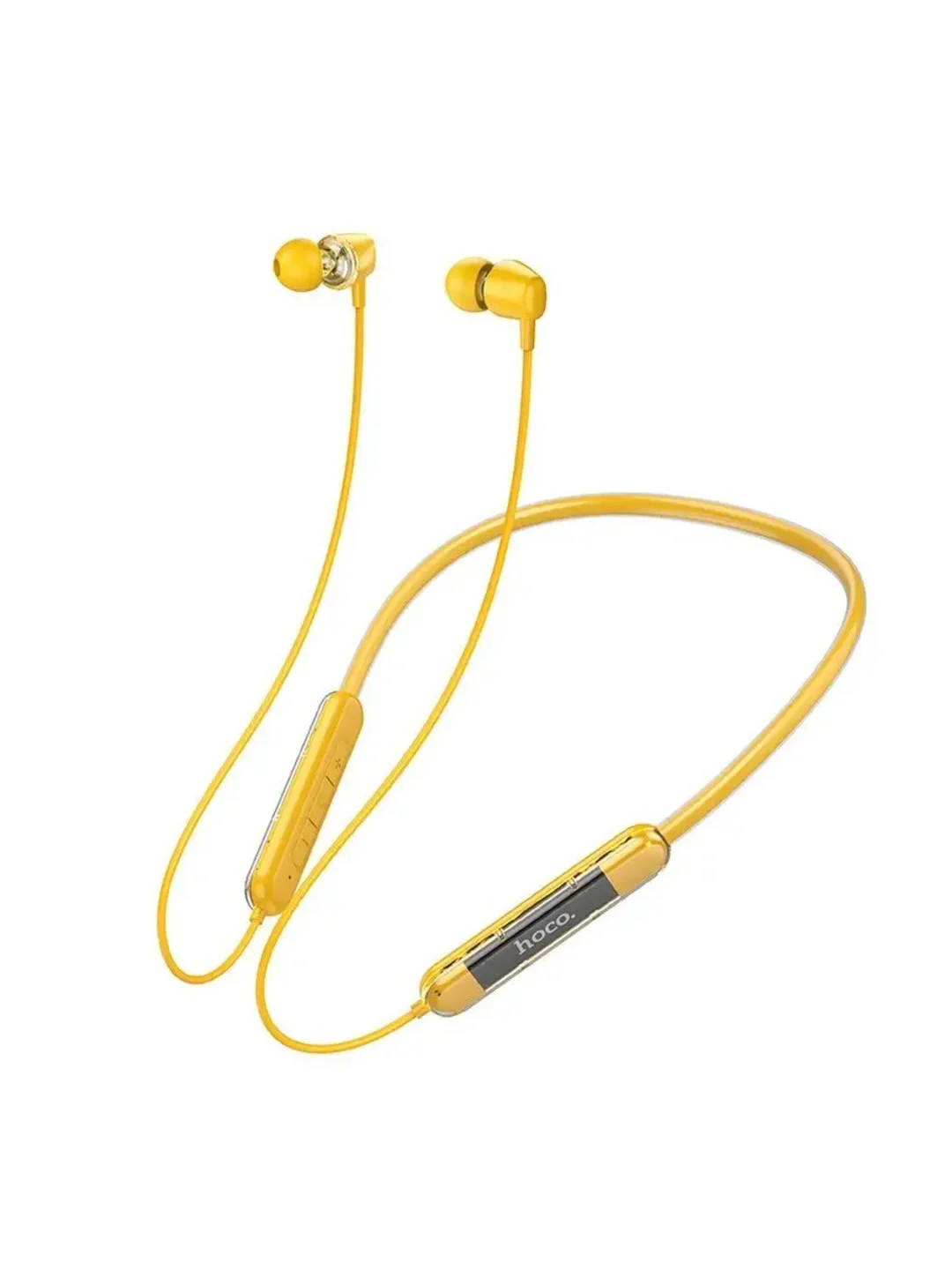 Оранжевый наушники спортивные Bluetooth, беспроводные наушники HOCO ES6, для бега