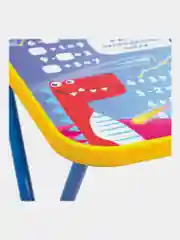 Комплект детской мебели голубой КОСМОС: cтол + стул, пенал, BRAUBERG NIKA KIDS, 532634