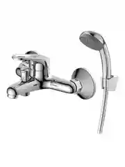 Смеситель для ванны с душем Decoroom DR21035, однорычажный, хром