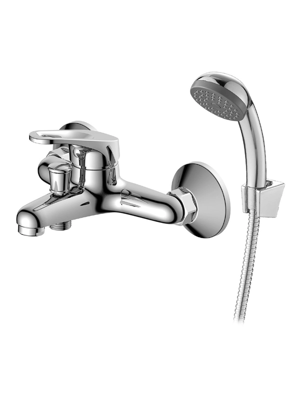 Смеситель для ванны с душем Decoroom DR21035, однорычажный, хром