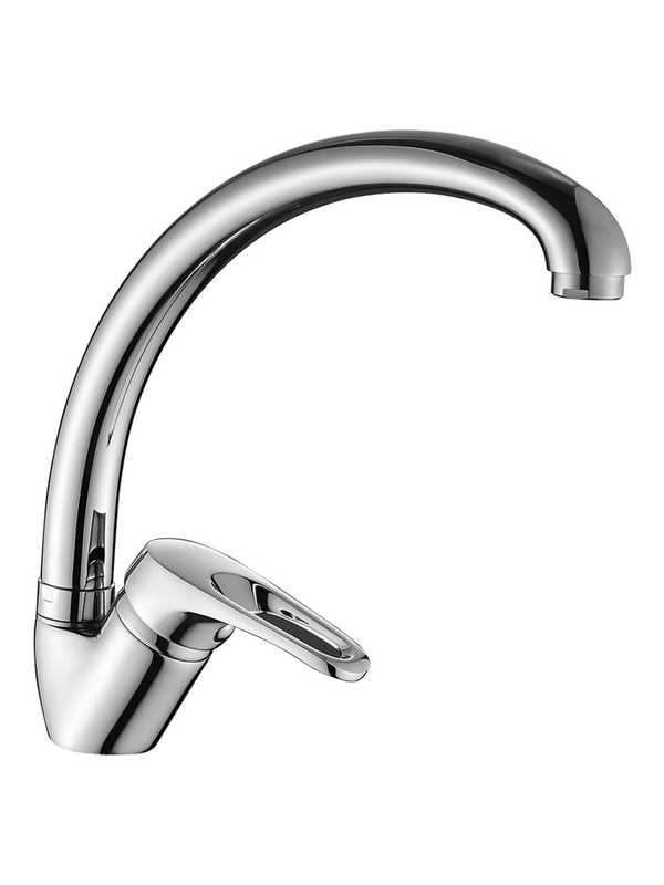 Смеситель для кухни Decoroom DR21021, однорычажный, хром