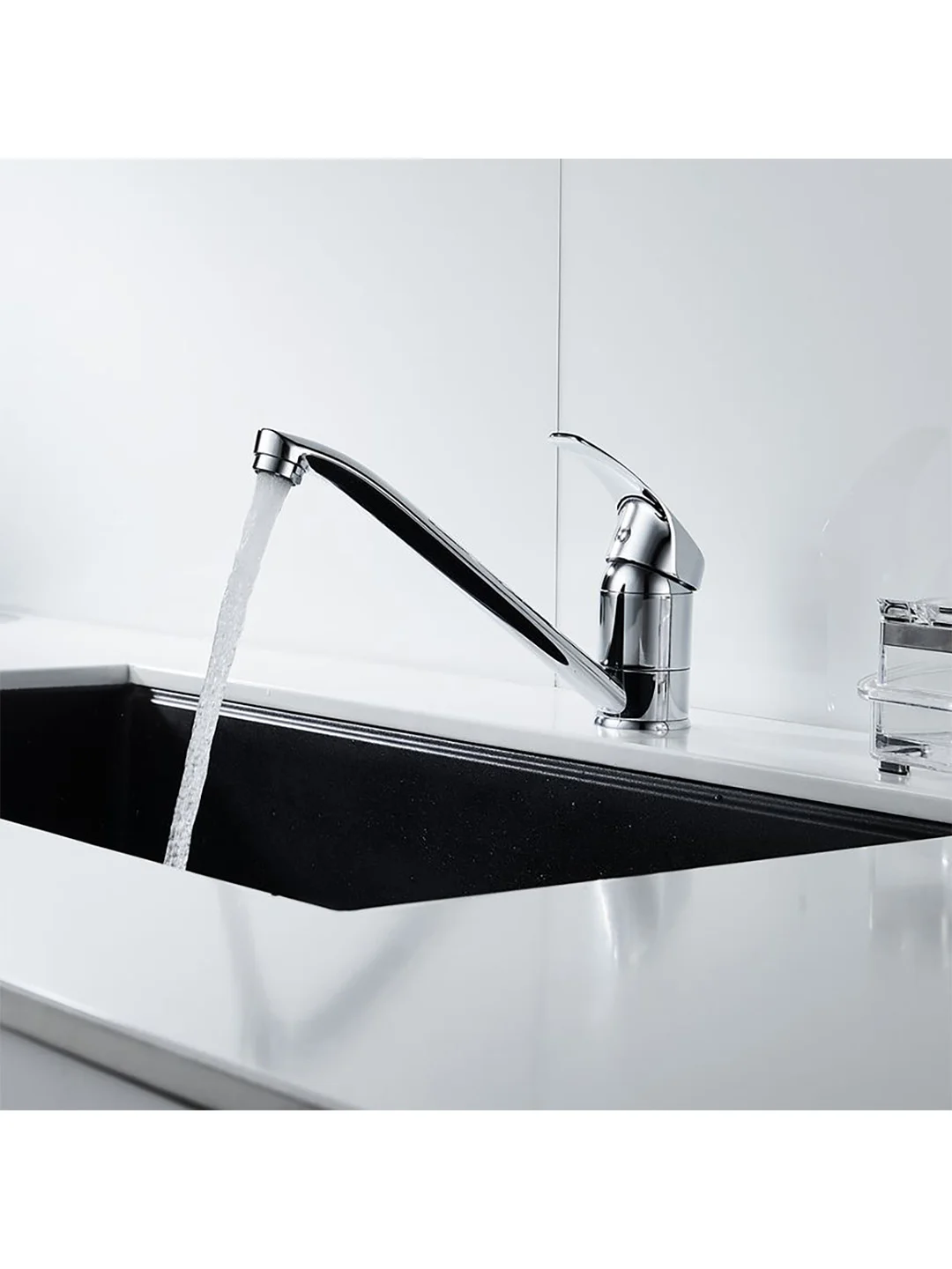 Смеситель для кухни Decoroom DR71018, однорычажный, хром