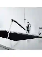 Смеситель для кухни Decoroom DR71018, однорычажный, хром