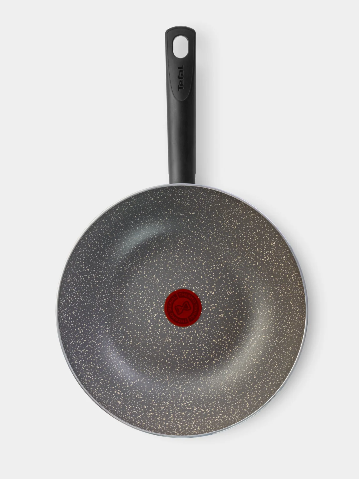 Серый сковорода вок 28 см Tefal Natural Cook 04213628, глубокая
