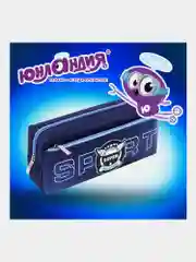 Пенал школьный для ручек, карандашей Юнландия, 2 отделения, Super, 21 х 6 х 9 см, 270277