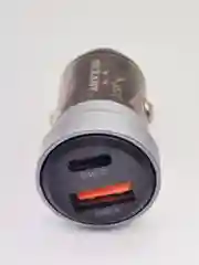 Автомобильное зарядное устройство c USB-A+USB-C портами c LED-подсветкой, 20/48/68Вт
