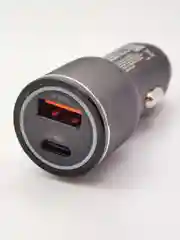 Автомобильное зарядное устройство c USB-A+USB-C портами c LED-подсветкой, 20/48/68Вт