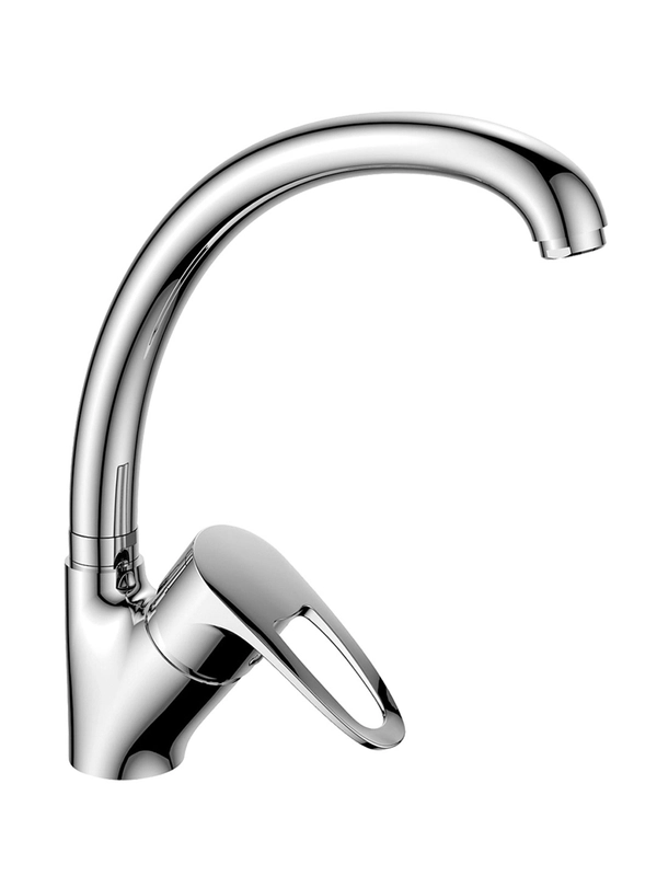 Смеситель для кухни Decoroom DR70021, однорычажный, хром