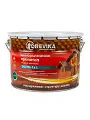 Декоративная пропитка для дерева Drevika Экстра 3 в 1, полуматовая, 9 л, олива