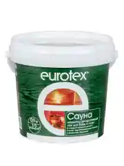 Лак для бань и саун Eurotex Сауна, шелковисто-матовый, 0,9 кг