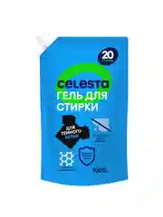 CELESTA Гель для стирки черного белья в дойпаке, 1000мл