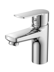 Смеситель для раковины с коротким изливом Decoroom DR22011, однорычажный, хром