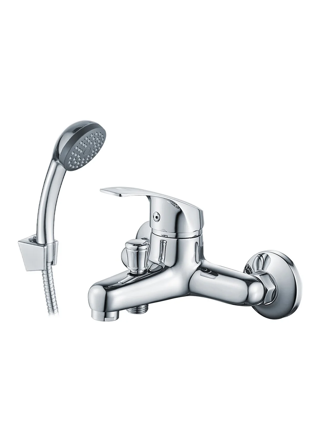 Смеситель для ванны с душем Decoroom DR71035, однорычажный, хром