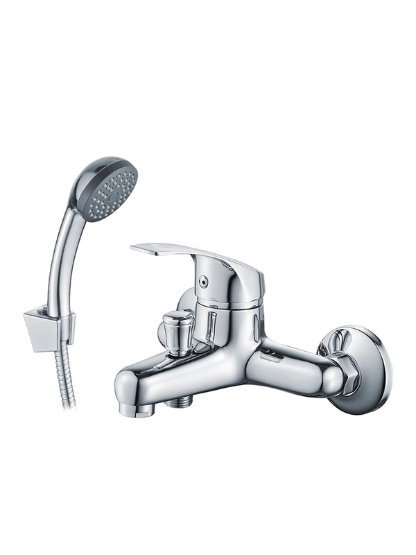 Смеситель для ванны с душем Decoroom DR71035, однорычажный, хром