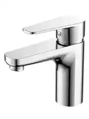 Смеситель для раковины с коротким изливом Decoroom DR72011, однорычажный, хром