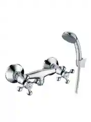 Смеситель для душа Decoroom DR54055, двухвентильный, хром