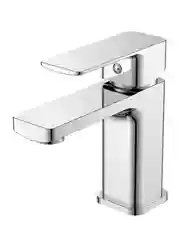 Смеситель для раковины с коротким изливом Decoroom DR20011, однорычажный, хром
