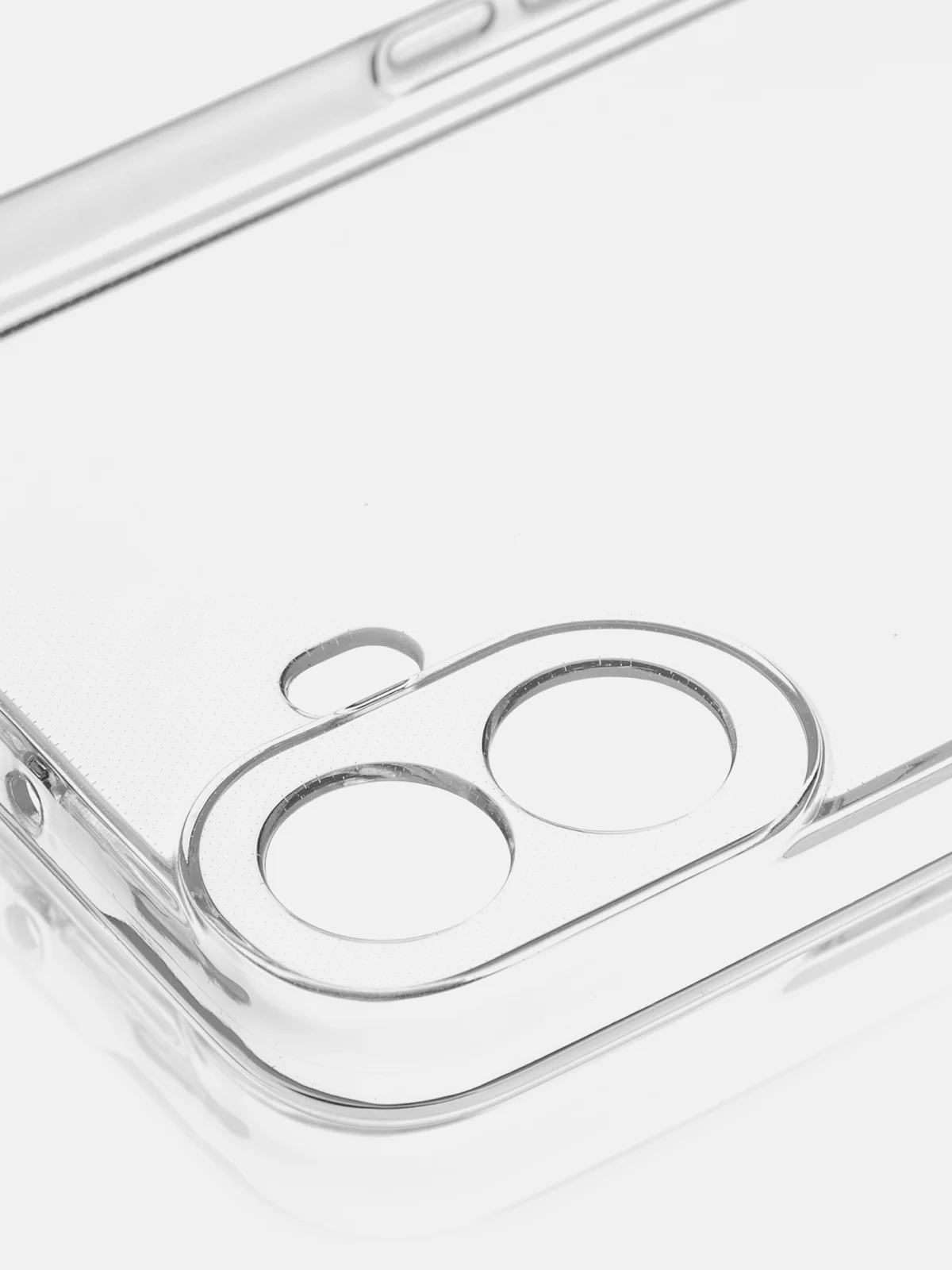 Прозрачный чехол для Nothing CMF Phone 1 силиконовый ROSCO матовый/ прозрачный тонкий с защитой камер