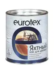 Лак яхтный Eurotex, алкидно-уретановый, полуматовый, 2 л