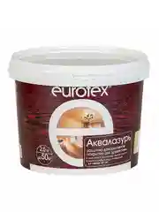 Защитно-декоративное покрытие для дерева Eurotex Аквалазурь, полуглянцевое, 2,5 кг, дуб