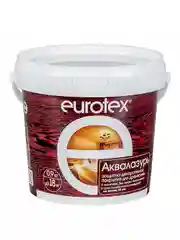Защитно-декоративное покрытие для дерева Eurotex Аквалазурь, 0,9 кг, бесцветное