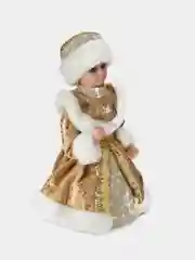 Золотой снегурочка музыкальная, 30 см