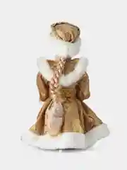 Золотой снегурочка музыкальная, 30 см
