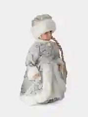 Серебряный снегурочка музыкальная, 30 см