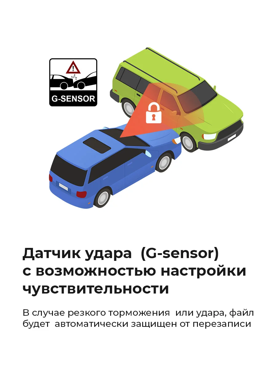 Черный видеорегистратор Daocam Uno Wi-Fi GPS с оповещениями о камерах