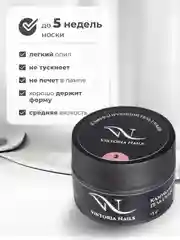 Пудровый гель для наращивания и моделирования ногтей 15 гр