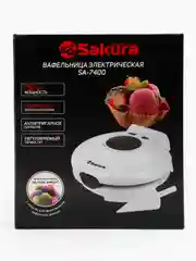 Вафельница электрическая Sakura SA-7400, 750 Вт