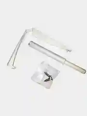 Белый толкатель мебельный push to open, регулируемый, 2 цвета