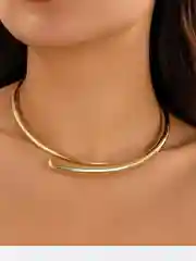 Золотой чокер на шею