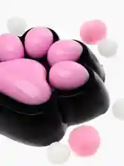 Черный сквиш кошачья лапка, игрушка антистресс, таба лапа