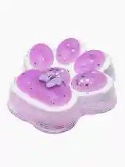 Аметистовый лапка антистресс Мялка (7 см), Котик, Поп Ит, Попка, Фиджет