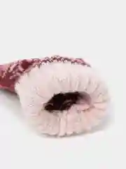 Бордовый варежки детские шерстяные для мальчиков и девочек