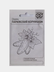 Семена Огурец Парижский корнишон, Гавриш, белые пакеты, 0,5г